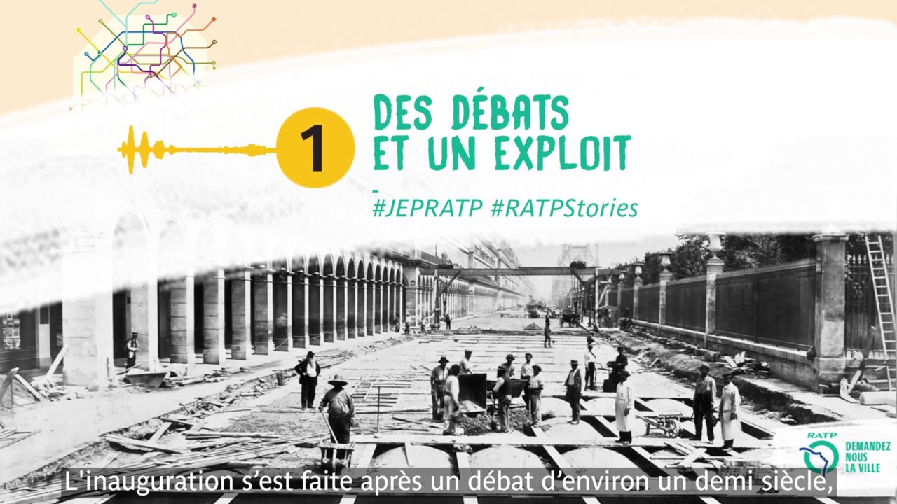 L'exposition universelle de 1900 apporte la ligne 1 | RATP