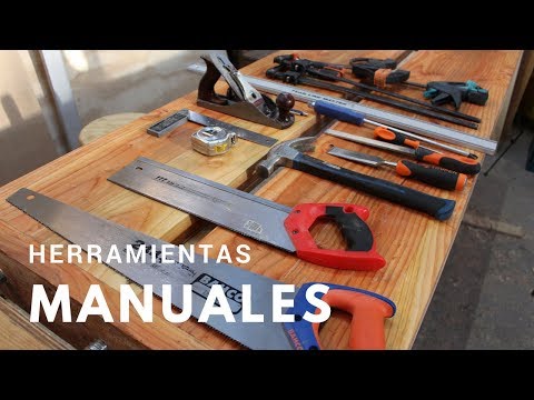 Herramientas básicas para carpintería - Manuales