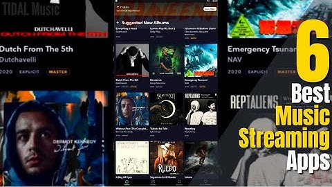 6 Best Music Streaming Apps