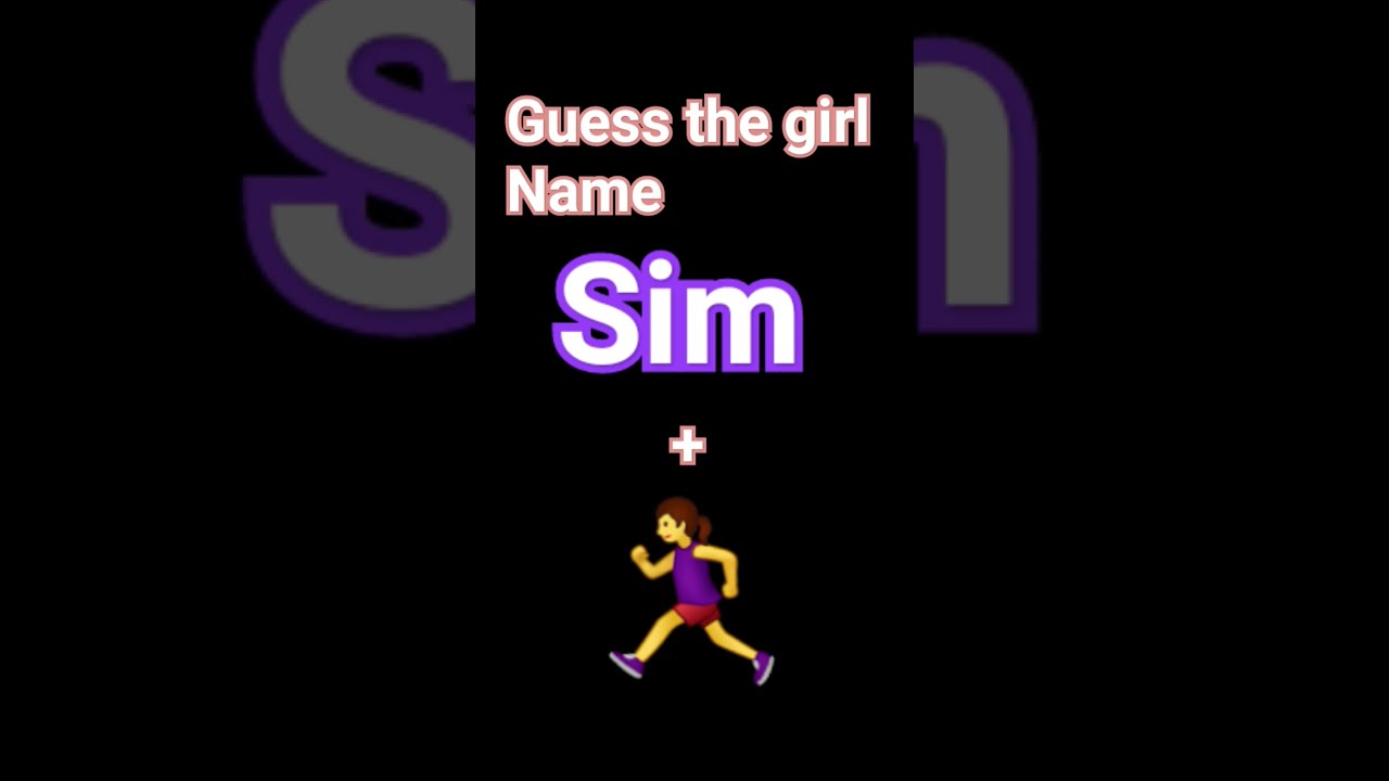 Guess The Girl Name And Tell Your Answer In The Comment Section Guess The Girl Name And Tell Your Answer In The Comment Section