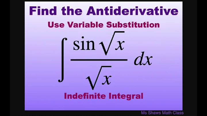 Find the Antiderivative of integral (sin sqrt(x)/sqrt(x)) dx. Integrate