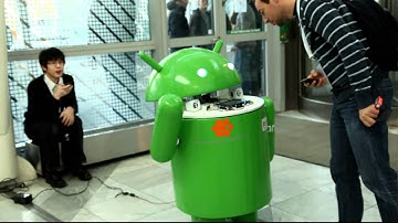 Android robot at GDD 2010 Munich