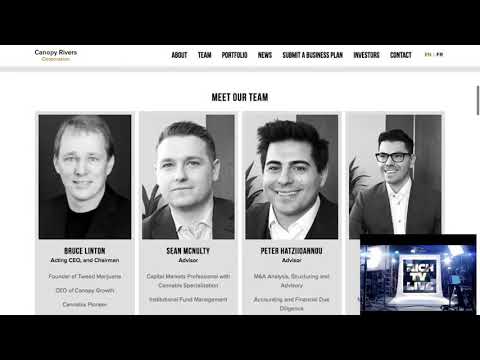Stocks to BUY! Canopy Rivers Corporation TSXV RIV