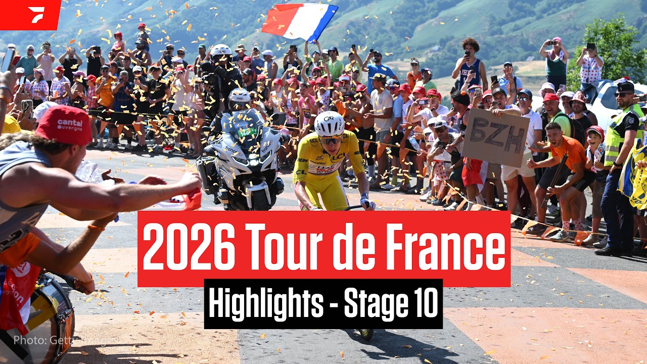Tour de France 2026 Stage 10 Highlights