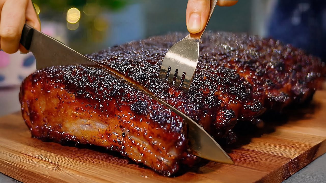 I make these RIBS for every party and they disappear in MINUTES! - YouTube