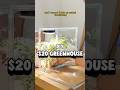 My $20 DIY Mini Greenhouse #shorts #plants #houseplants #indoorplants #greenhouse #diy #growlights