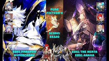E0S1 Phainon Hypercarry & E0S1 The Herta x E0S1 Anaxa | Pure Fiction 4 | v3.6 HSR