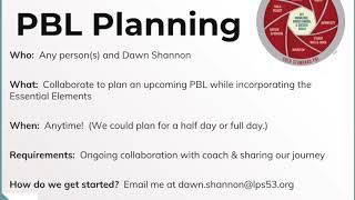 PBL Planning