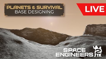 Space Engineers 2 VS2 LIVE: Kemik Outpost Construction! 🧱 Full Production Facility Design (Part 4)