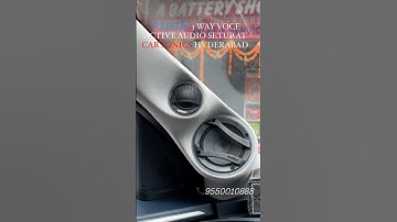 AUDISON VOCE😍 BEST 3WAY ACTIVE AUDIO UPGRADE🔥 IN KIA CARENS WITH LIVE SOUND TEST🔊 #car #caraudio