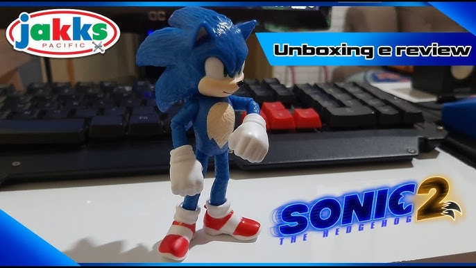 Boneco Sonic Calssic Original Importado Articulado 11 Cm