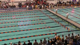 2020 SEC Men's 100 Breast Heat 3