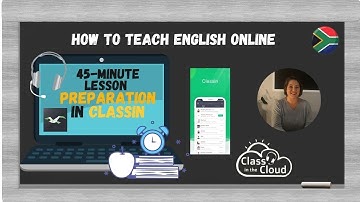 Lesson preparation | ClassIn | How to teach English online | Top tips
