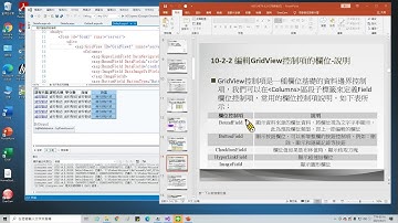 1100521 GridView更改欄位名稱及顯示圖片 media