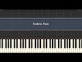 Endless Rain - X JAPAN (ピアノ) / Piano