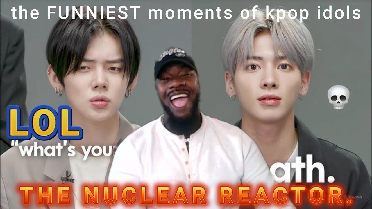 LOL the FUNNIEST moments of kpop idols REACTION