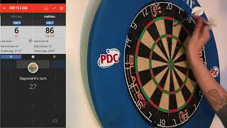 180 Scored (online darts)