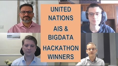 United Nations - AIS bigdata hackathon winners