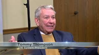 Tommy Thompson visits UW La Crosse