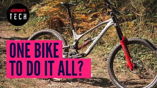 Could A Downhill Bike Be Your Only Mountain Bike? | Downhill To Enduro Modifications