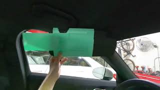 Athlete Statistics Polestar 2 sliding visor extension