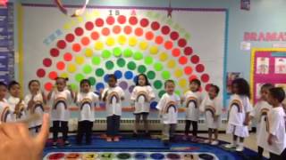 Emily's moving up ceremony from headstart 2014