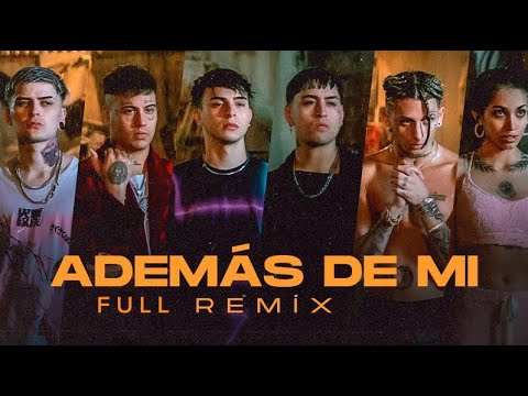 Rusherking, Tiago PZK, KHEA, LIT Killah, Duki￼, Maria Becerra - ADEMAS DE MI FULL REMIX (Solo Audio)