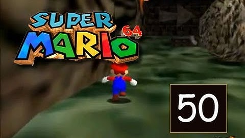 Super Mario 64 - Hazy Maze Cave - Watch for Rolling Rocks - 50/120