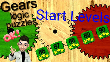 Gears logic puzzles, Start Levels 86,87,88,89,90