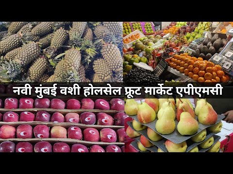 Vashi Wholesale Fruit Market | Navi Mumbai Vashi Fruit Market | Apmc Fruit Market Vashi |