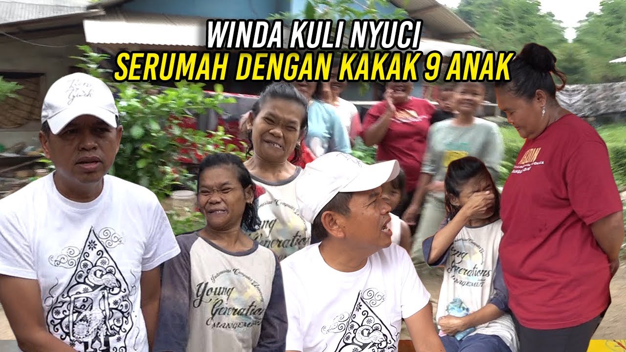 JEMBATAN SUDAH LANCAR | WINDA KULI NYUCI | SERUMAH DENGAN KAKAK 9 ANAK
