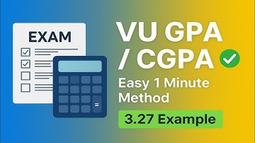How to calculate final term marks_VU grading Scheme_Final term result calculation 2025