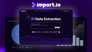 World’s First AI Data Extraction Tool - Import.io