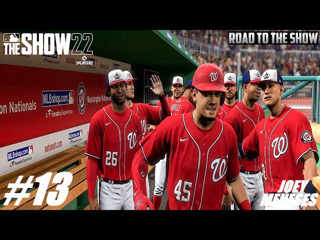 MLB The Show 22 Road to the Show Joey Meneses (Washington