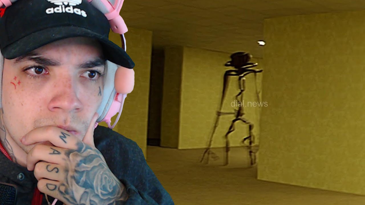 Gabriel reagindo a Backrooms