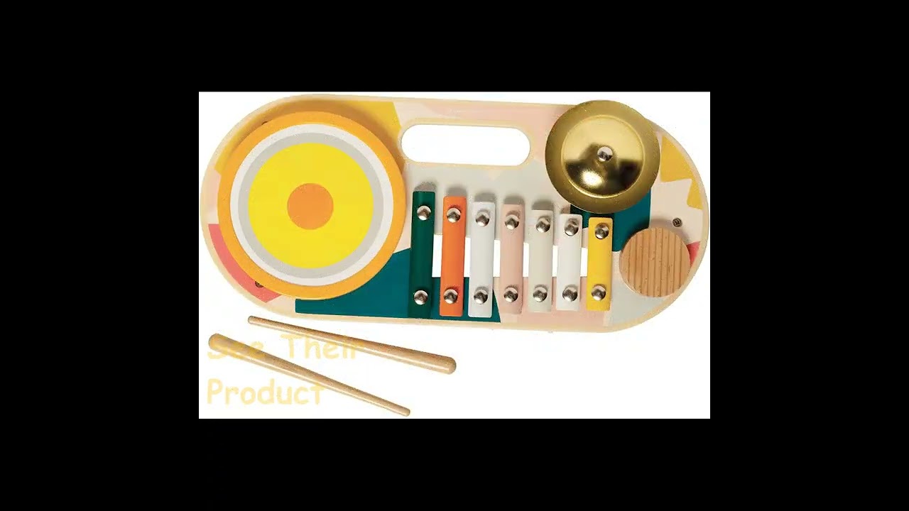 010 Manhattan Toy Beats to Go Wooden Toddler $31.99 | See Their Baby Toys 