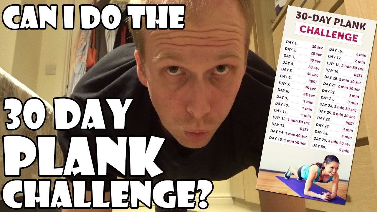 Can I Do The 30 Day Plank Challenge Youtube