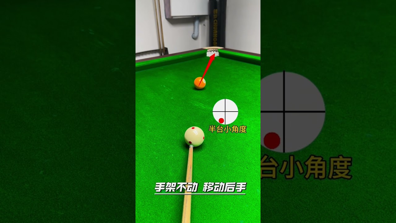 When a small-angle shot can't find a direct target,