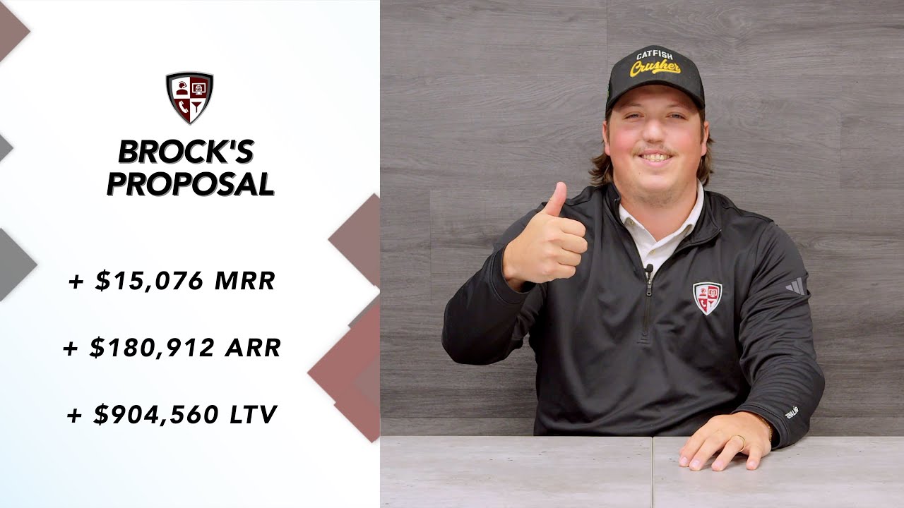 Brock's Proposal | $15,076 MRR, $180,912 ARR, $904,560 LTV