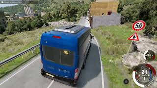 BeamNG drive ОБЗОР МОДА НА ФУРГОН FORD TRANSIT