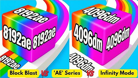 Jelly Run 2048 🍬 vs Block Blast 🧩 vs Jelly Run 2048 Infinity | AE Series Mega Merge Challenge