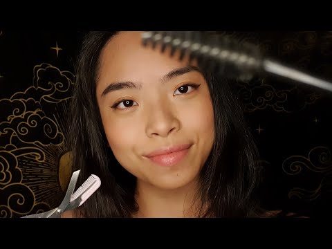 [ASMR] Doing Your Eyebrows ✧ Close Personal Attention