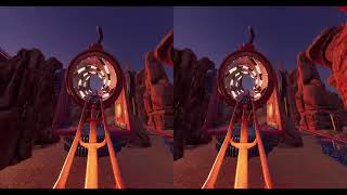 3D VR VIDEO Roller Coaster 535 4K vr video