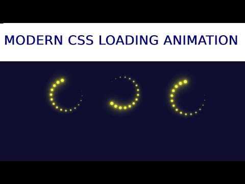 Creative CSS Loading Animations Effects | CSS Animation Tutorial for Beginners