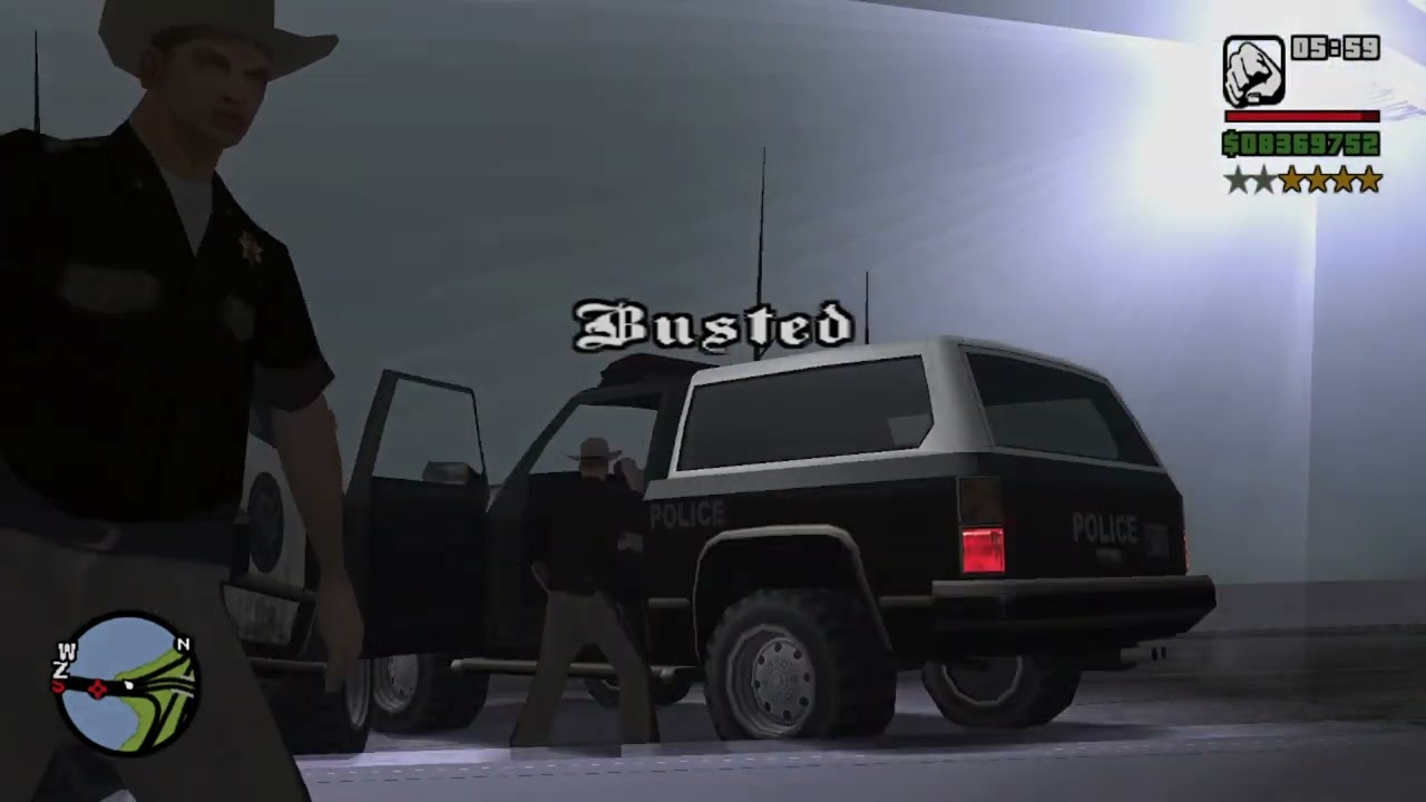 GTA San Andreas Busted Compilation 24 YouTube 