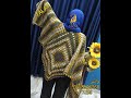 شال كروشيه تحفه بغرزة الجرانى