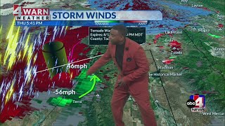 Another round of thunderstorms expected with cooler temperatures persisting