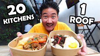 BIGGEST LA FOOD HALL TOUR at the Colony Kitchen!