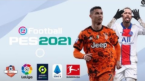 Pes 2021 Mobile patch V5.0.1 Android Graphics New menu full original Logo and kits 20/21