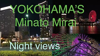 YOKOHAMA’S  Minato MIRAI Night Views // 4K video